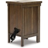 image:imageSignature Design by Ashley Moriville Chairside End Table with USB BrownBrown