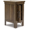 image:imageSignature Design by Ashley Moriville Chairside End Table with USB BrownBrown