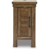 image:imageSignature Design by Ashley Moriville Chairside End Table with USB BrownBrown
