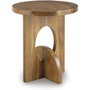 image:imageSignature Design by Ashley Round End Table Acacia Wood