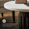 image:imageSignature Design by Ashley Round Marble Side Table Accent amp End Table