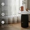 image:imageSignature Design by Ashley Round Marble Side Table Accent amp End Table