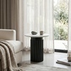 image:imageSignature Design by Ashley Round Marble Side Table Accent amp End Table