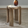 image:imageSignature Design by Ashley Round Marble Top End Table Brown
