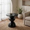 image:imageSignature Design by Ashley Round Metal Accent End Table Dark BronzeDark Brown