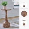image:imageSignature Design by Ashley Round Metal Accent End Table Dark BronzeMedium Brown