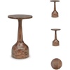 image:imageSignature Design by Ashley Round Metal Accent End Table Dark BronzeMedium Brown