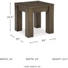 image:imageSignature Design by Ashley Square Living Room End Table Wireless Charger