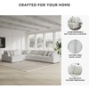 image:imageSignature Design by Ashley Stupendous Double Wide Chaise Sectional 104 inLight Gray
