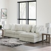 image:imageSignature Design by Ashley Stupendous Double Wide Chaise Sectional 104 inLight Gray