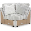 image:imageSignature Design by Ashley Stupendous Double Wide Chaise Sectional 104 inLight Gray