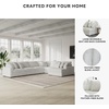 image:imageSignature Design by Ashley Stupendous Double Wide Chaise Sectional 104 inLight Gray