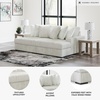 image:imageSignature Design by Ashley Stupendous Double Wide Chaise Sectional 104 inLight Gray