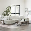 image:imageSignature Design by Ashley Stupendous Double Wide Chaise Sectional 104 inLight Gray