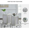 image:imageSignature Design by Ashley Traleena Glam Nesting End Tables Set of 2 Silver