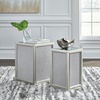 image:imageSignature Design by Ashley Traleena Glam Nesting End Tables Set of 2 Silver