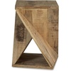 image:imageSignature Design by Ashley Twisted Wood End Table ZalemontLight Brown