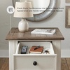 image:imageSignature Design by Ashley Tyler Creek End Table Farmhouse WoodWhitewash