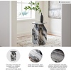 image:imageSignature Design by Ashley Wrenlane Contemporary Marble Accent Table Black amp WhiteBlack  White