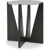 image:imageSignature Design By Ashley Tellrich Contemporary Accent Table with Cross Legs Black amp White