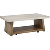 image:imageSignature Design by Ashley Brendalhouse End Table Square PedestalBeige  Light Brown