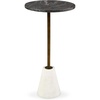 image:imageSignature Design by Ashley Caramont Marble End Table Small Accent Table