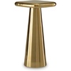 image:imageSignature Design by Ashley Cast Aluminum Pedestal Gold End Table