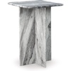 image:imageSignature Design by Ashley Keithwell Contemporary Marble Top Accent Table GraySquare