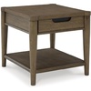 image:imageSignature Design by Ashley Mid Century Modern End Table with Drawer Brown