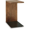 image:imageSignature Design by Ashley Solid Wood C Shaped End Table BrownBlack