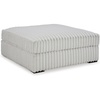 image:imageSignature Design by Ashley Stupendous Oversized Square Ottoman Gray