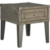 image:imageSignature Design by Ashley Todoe Wood End Table with Charging StationRustic Brown