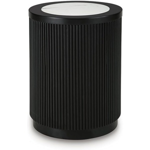 image:imageSignature Design by Ashley Camdill End Table Round Faux MarbleBlack