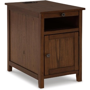 image:imageSignature Design by Ashley Jensworth Narrow Nightstand amp End TableBrown
