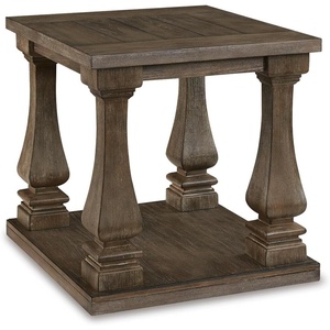 image:imageSignature Design by Ashley Johnelle Rustic Farmhouse End Table GrayBrown