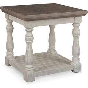 image:imageSignature Design by Ashley Johnelle Rustic Farmhouse End Table GrayGrayWhite
