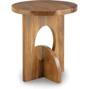image:imageSignature Design by Ashley Round End Table Acacia Wood