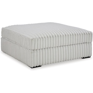 image:imageSignature Design by Ashley Stupendous Oversized Square Ottoman Gray