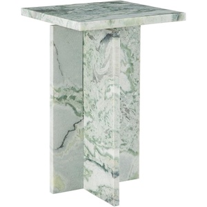 image:imageSignature Design by Ashley Wrenlane Contemporary Marble Accent Table Black amp WhiteWhite  Green