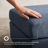 image:imageSignature Design by Ashley 3Piece Modular Sectional Couch Ink Blue32D x 32W x 20H