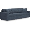 image:imageSignature Design by Ashley 3Piece Modular Sectional Couch Ink BlueSymmetrical