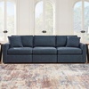 image:imageSignature Design by Ashley 3Piece Modular Sectional Couch Ink BlueSymmetrical