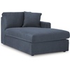 image:imageSignature Design by Ashley 3Piece Modular Sectional Couch Ink BlueSymmetrical