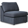 image:imageSignature Design by Ashley 3Piece Modular Sectional Couch Ink BlueSymmetrical
