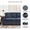 image:imageSignature Design by Ashley 3Piece Modular Sectional Couch Ink BlueSymmetrical