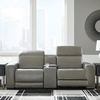 image:imageSignature Design by Ashley 3Piece Power Reclining Sectional Loveseat3Piece Power Reclining Sectional Loveseat