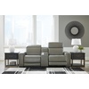 image:imageSignature Design by Ashley 3Piece Power Reclining Sectional Loveseat3Piece Power Reclining Sectional Loveseat