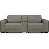 image:imageSignature Design by Ashley 3Piece Power Reclining Sectional Loveseat3Piece Power Reclining Sectional Loveseat
