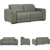image:imageSignature Design by Ashley 3Piece Power Reclining Sectional LoveseatReclining Loveseat