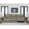 image:imageSignature Design by Ashley 3Piece Power Reclining Sectional Sofa3Piece Power Reclining Sectional